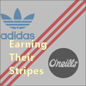 The three-stripe design is synonymous with adidas, but O'Neills use it too - find out how.